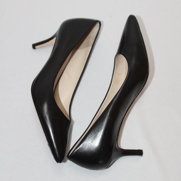 Cole Haan Vista Pump Black Leather Shoe - Picture 7 of 12